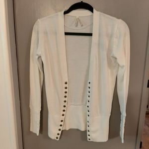Womens snap cardigan